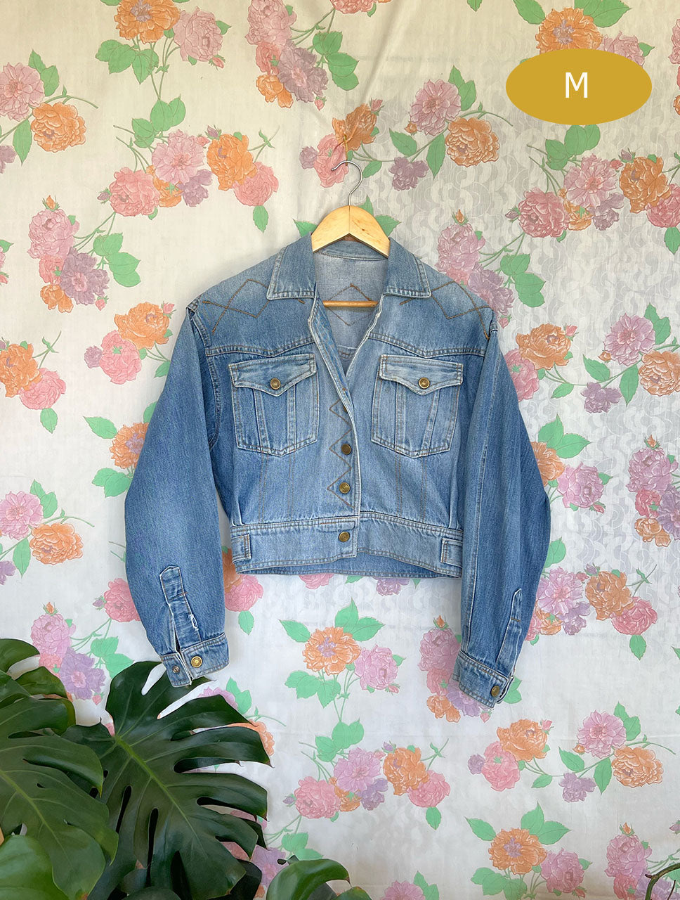 80's Denim Bomber