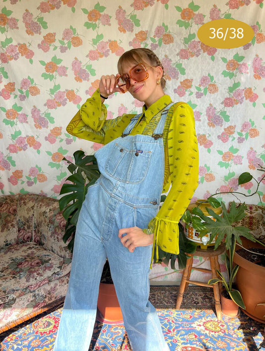 90's Unique Wrangler Denim Overall