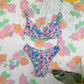 90's Pastel Colors Bikini Set