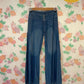 90's Wide-Leg Denim Pants