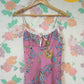 90's Pink Paisley Slip Dress