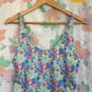 90's Unique Floral Swimsuit