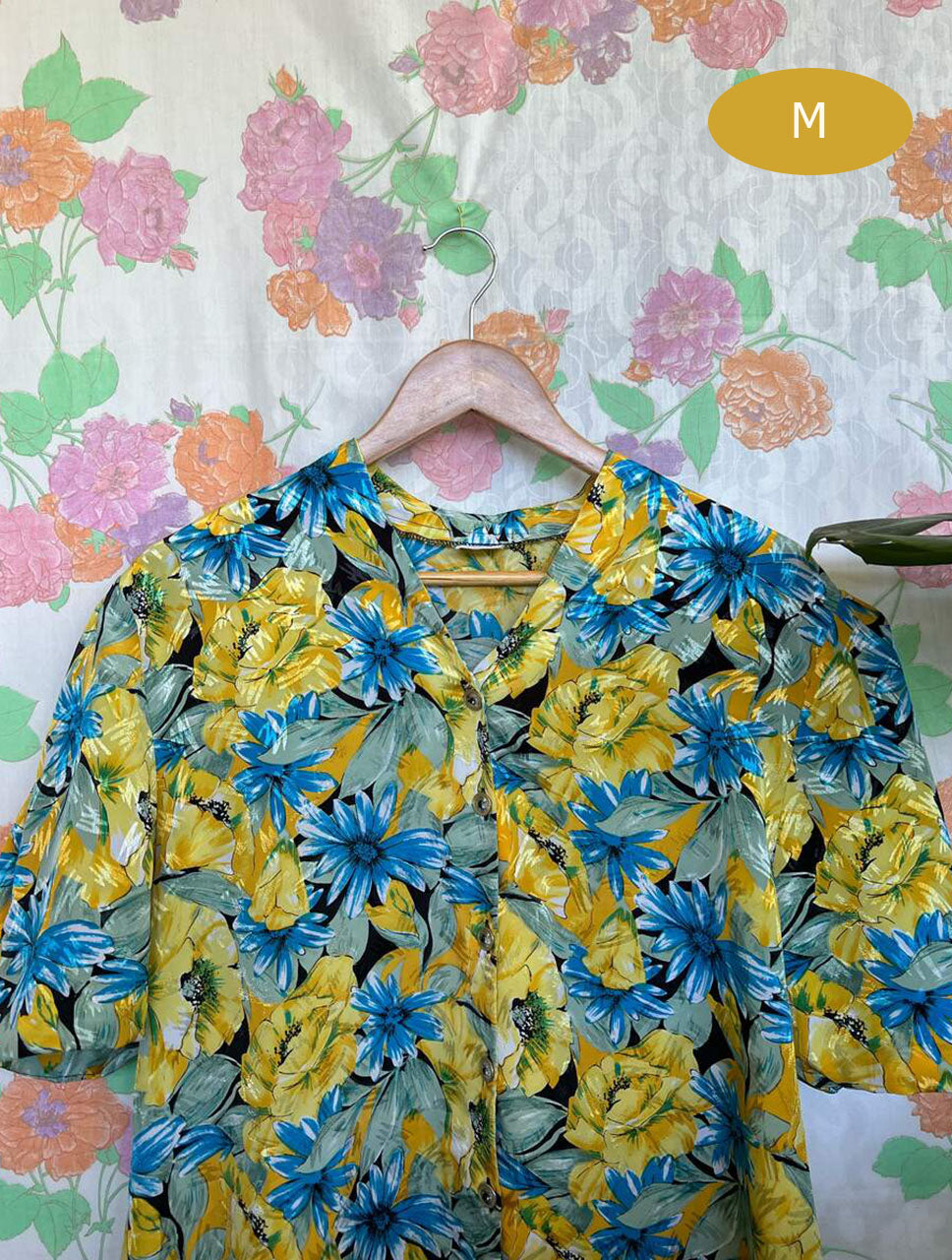 Unique Flower Printed Shirt