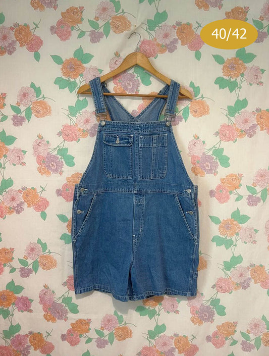 90’s GAP Denim Short Overalls