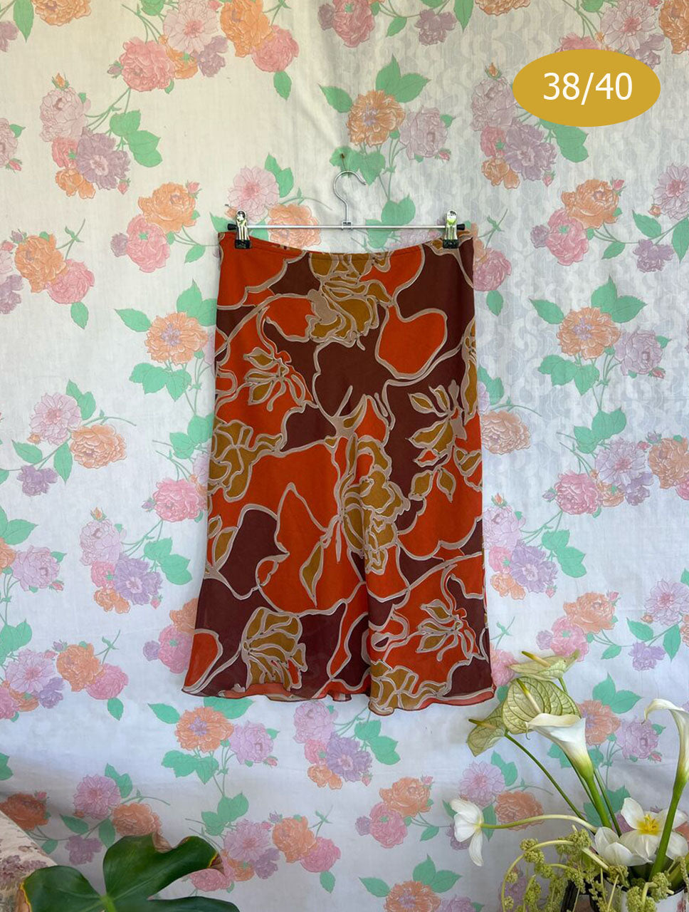 Y2K Organic Tones Skirt