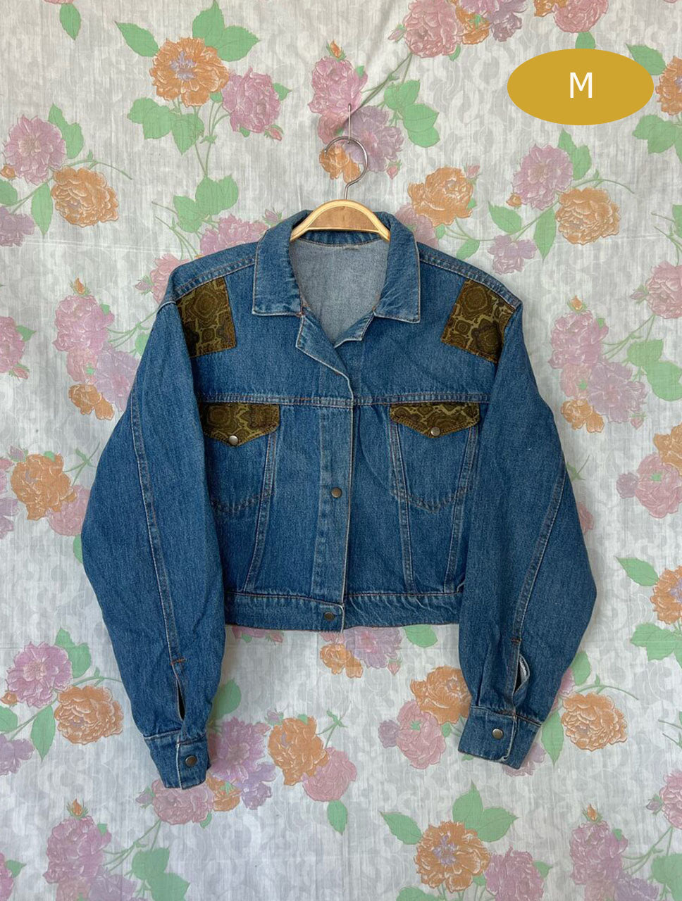 90's Cropped Denim Jacket