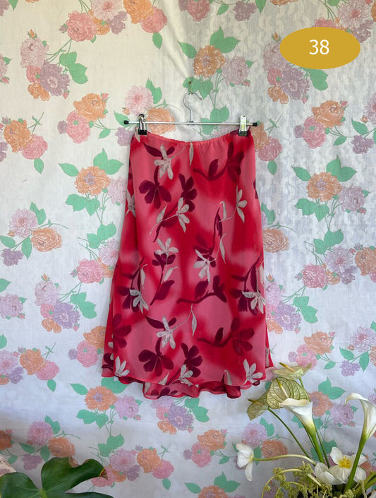 Y2K Pink Skirt