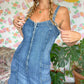 90's Denim Detailed Dress