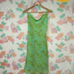 90’s Green Slip Dress