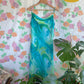 90's Tourquise Slip Dress