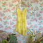 90's Lime Slip Dress
