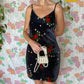 Black Velvet Vintage Dress