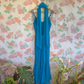 90's Blue Evening Gown