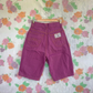 Unique 90's Purple Patch Denim Bermuda