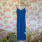 90's Blue Cocktail Dress
