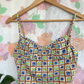 90's Geometric One-Piece Swimsuit
