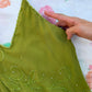 2000's Green Beaded Midi Dress