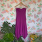 2000’s Fuchsia Strapless Beaded Dress