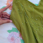2000's Green Beaded Midi Dress