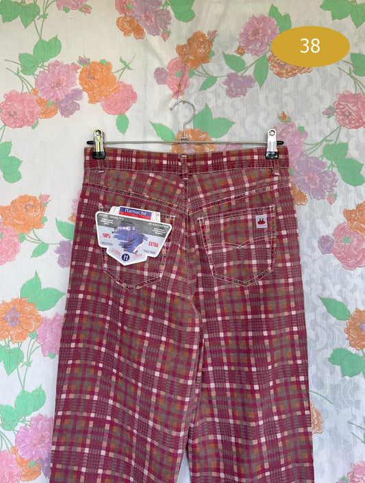 Vintage 80’s Hamuche Printed Pants - with the tag!