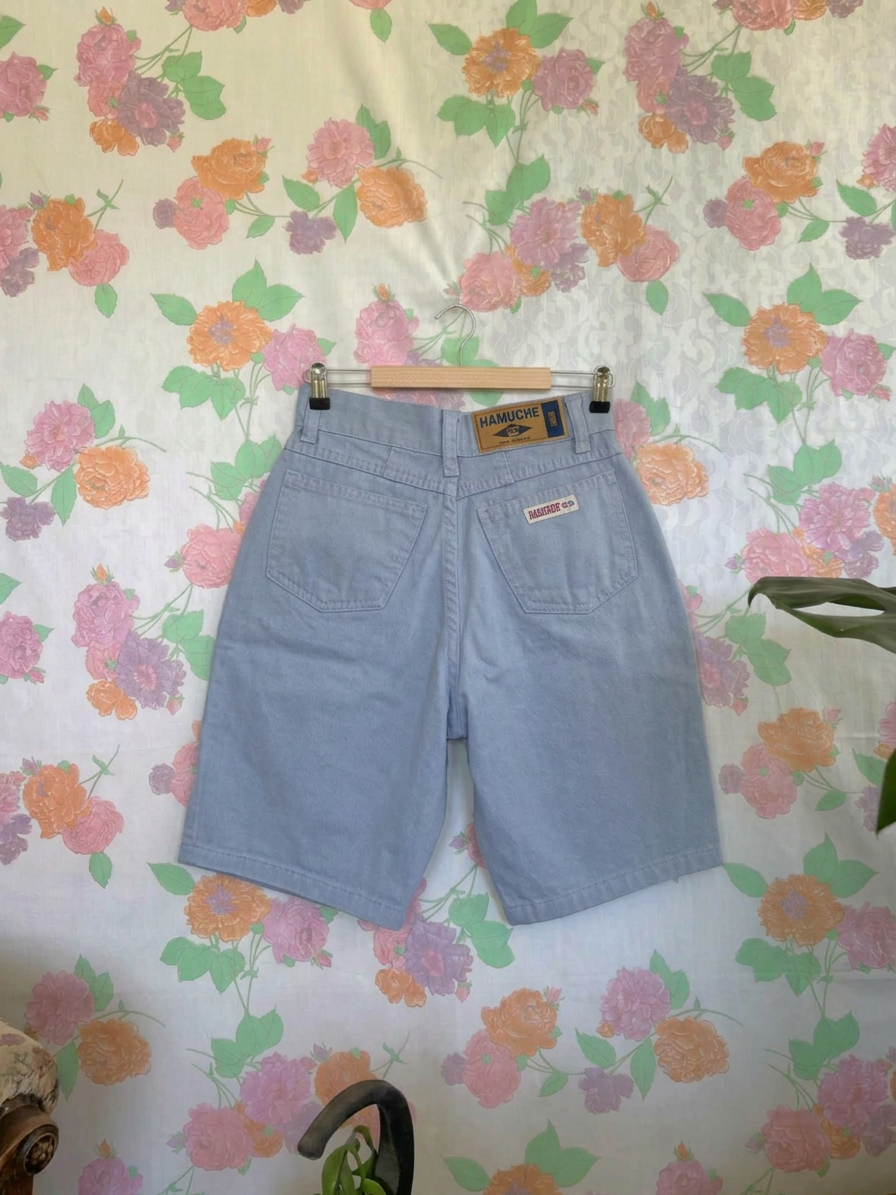 90's Blue High Waist Shorts