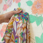 90's Colorful Printed Dress