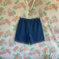 2000's Blue Denim Shorts with Embroidery