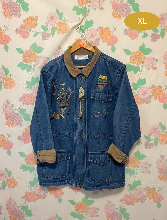 Iconic Embroidered Denim Jacket