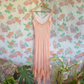 90's Blush Pink Satin Slip Dress