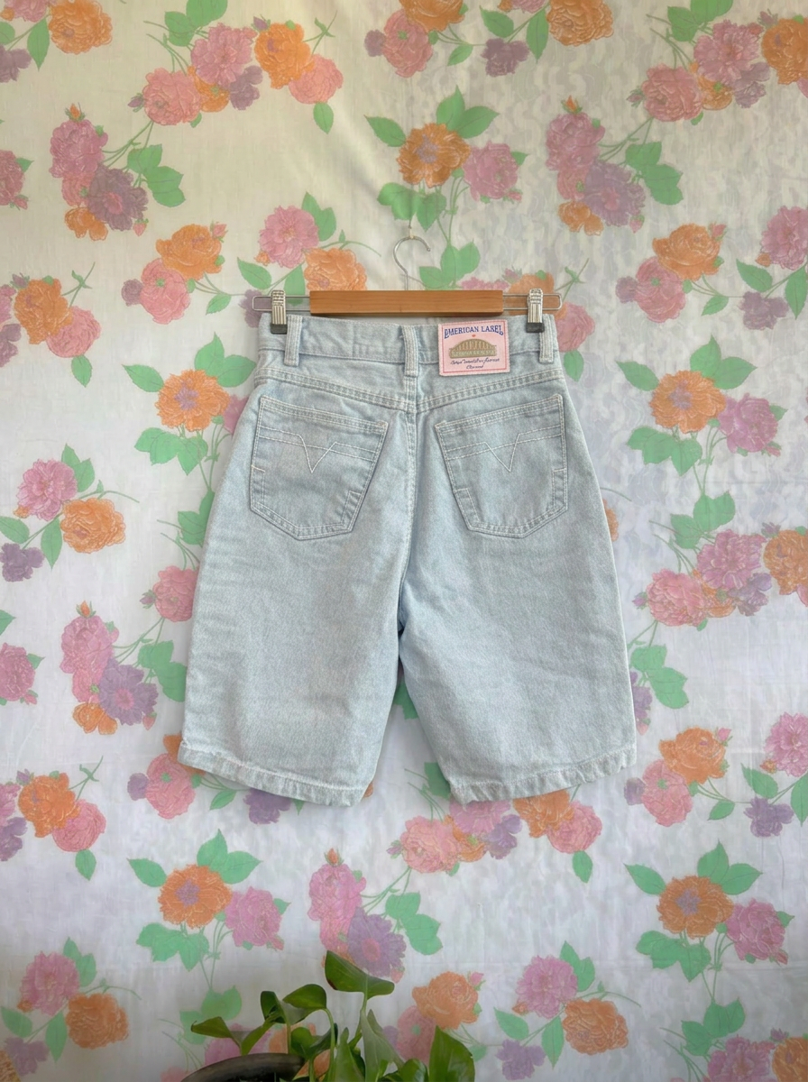 90's Denim Detailed Bermuda