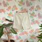 90's White Floral Shorts