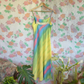 Y2K Rainbow Striped Dress