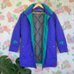 90's Purple Puffer Coat