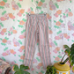 90’s Unique Striped Hamuche Pants