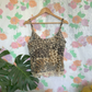 Vintage Y2K Animal Print Top