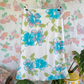 2000's Satin Floral Skirt