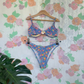90's Iconic Floral Bikini Set