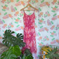 00's Pink Floral Dress