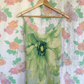 90's Green Floral Slip Dress