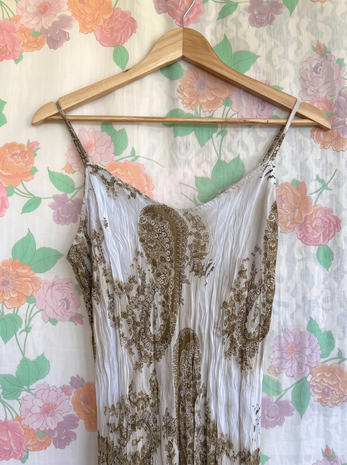 2000’s Neutral Printed Dress