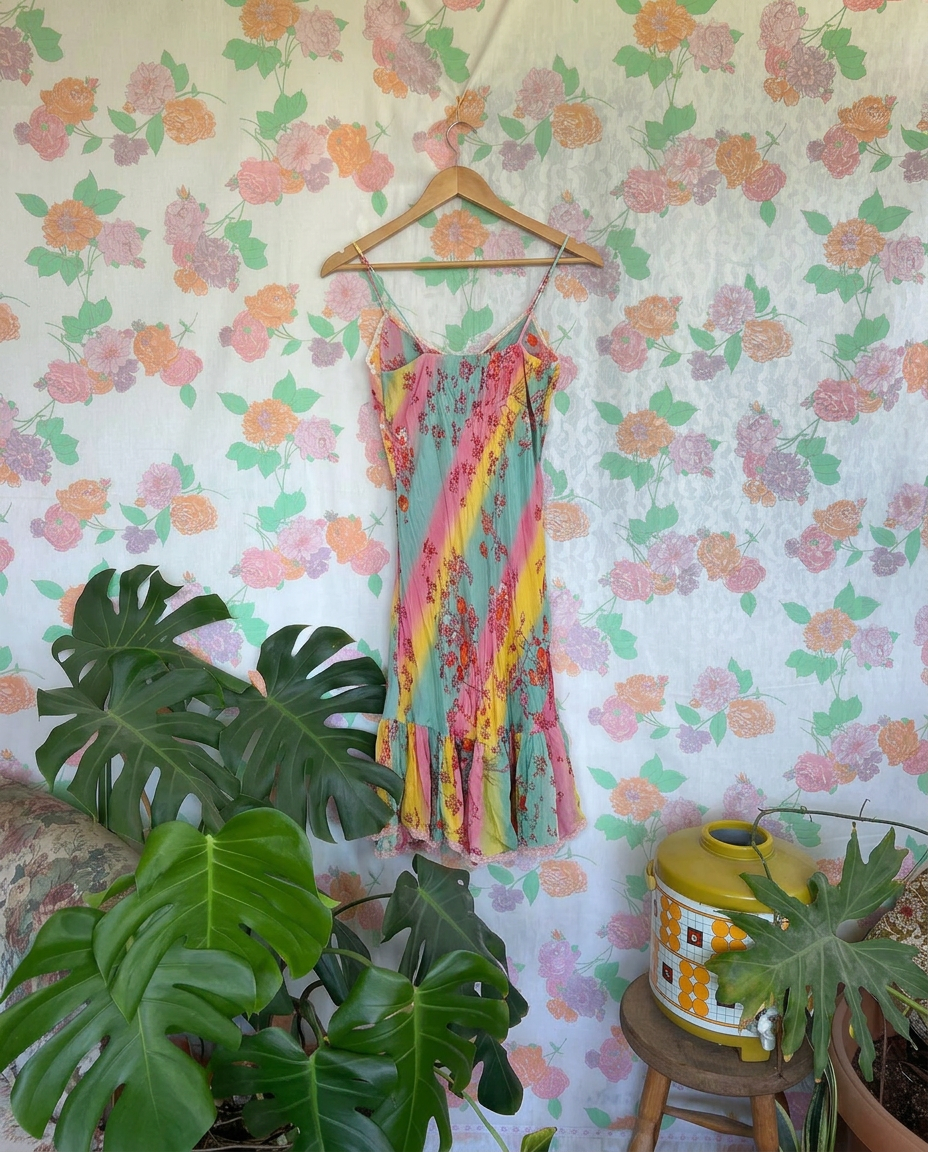 Vintage Fairy Floral Dress