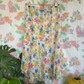 00's Asymmetrical Floral Skirt