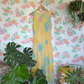 90's Yellow Floral Dress