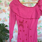 00's Pink Detailed Dress