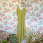 2000's Green Beaded Midi Dress