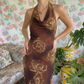 Iconic Beaded Halter Dress