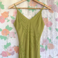 2000's Green Beaded Midi Dress