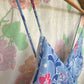 90's Blue Printed Floral Dress