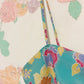 90's Turquoise Floral Slip Dress