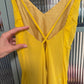 90's Yellow Iconic Gown